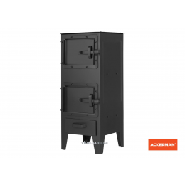 Піч ACKERMAN W2 з шамотом, 6 кВт, 28 кг, 300х 700х 350 мм, прямокутна