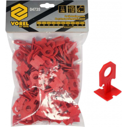 Кліпси для викладання керамічної плитки VOREL : 3 мм, t≤ 14 мм. 400 шт.