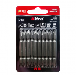 Биты PH1-PH2×65мм ¼