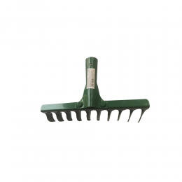 Грабли садовые витые 10 зубьев 265×82мм заклепочное крепление GRAD (5051905)