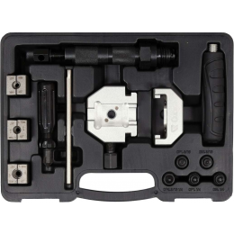 Прес з обладнанням YATO для вальцювання гальмівних і кондиціонерних трубок, копл. 14 елем.