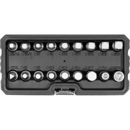 Торцеві насадки для оливозливних пробок YATO: квадрат- 3/8