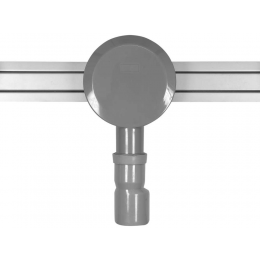 Трап підлоговий лінійний з нержавіючої сталі FALA SLIM; 60х 3х 7 см, сифон- 56 мм