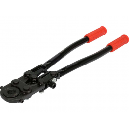 Прес-кліщі для труб PEX-AL.-PEX і PERT YATO; l= 42 см, розвід губ- 25 мм. з насадк U-тип 16/20/26 мм