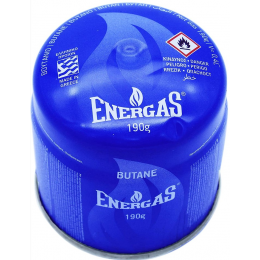 Балон газовий 1-разовий ENERGAS пробивний. 190g/330ml. type 200 BUTAN (E417) [48]