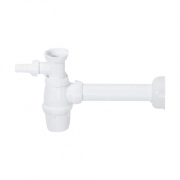 Сифон для кухонной мойки с подводом 1½