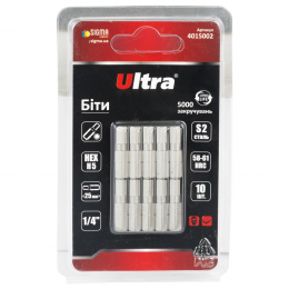 Биты HEX 5×25мм ¼