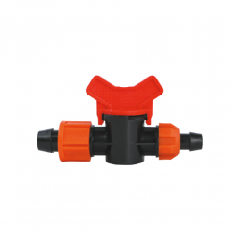 Кран стартовый для капельной ленты Ø16мм с поджимом FLORA (5079514)